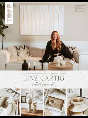cover image of Einzigartig selbstgemacht. DIY-Ideen von Magdalena aka @menawox